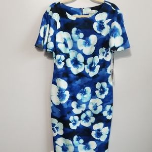 Calvin Klein NWT floral size 10 dress